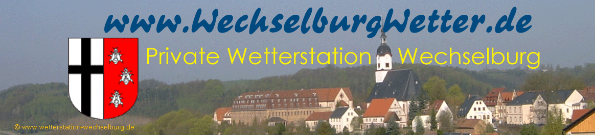 Wetterdaten aus Wechselburg - 24 Stunden im 5 Minutentakt aktuell ...
